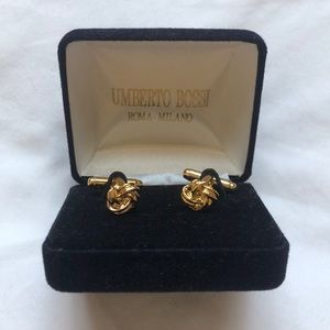 Gold-Toned Cuff Links